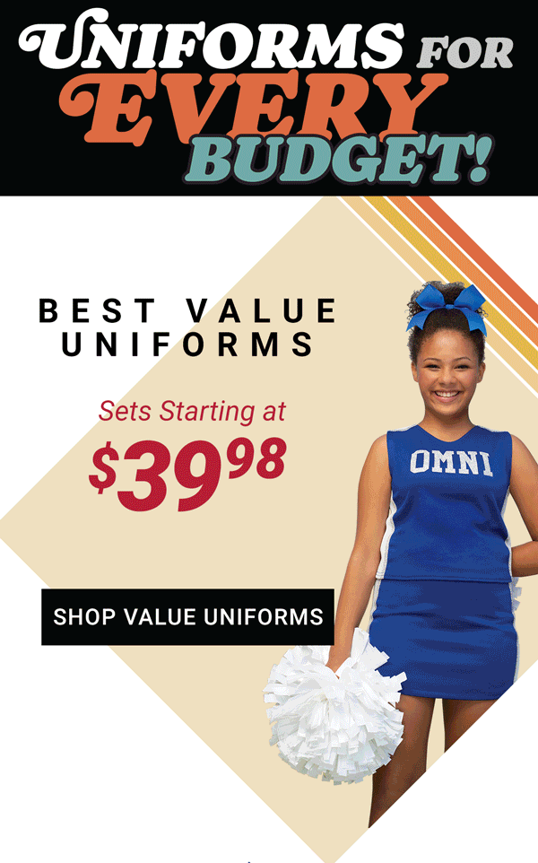 Uniforms Guaranteed to Make Your Squad Shine Omni Cheer